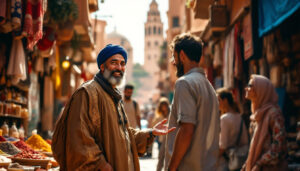 découvrez les expériences authentiques que vous propose un guide privé à marrakech ! immergez-vous dans la culture marocaine, explorez les souks animés, savourez des plats traditionnels et visitez des sites historiques, le tout en bénéficiant de conseils personnalisés pour une aventure inoubliable.