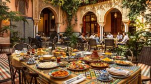 découvrez al fassia à marrakech, un restaurant emblématique où la cuisine marocaine traditionnelle prend vie. savourez des plats authentiques préparés avec passion et créativité dans un cadre enchanteur. une expérience culinaire inoubliable vous attend!