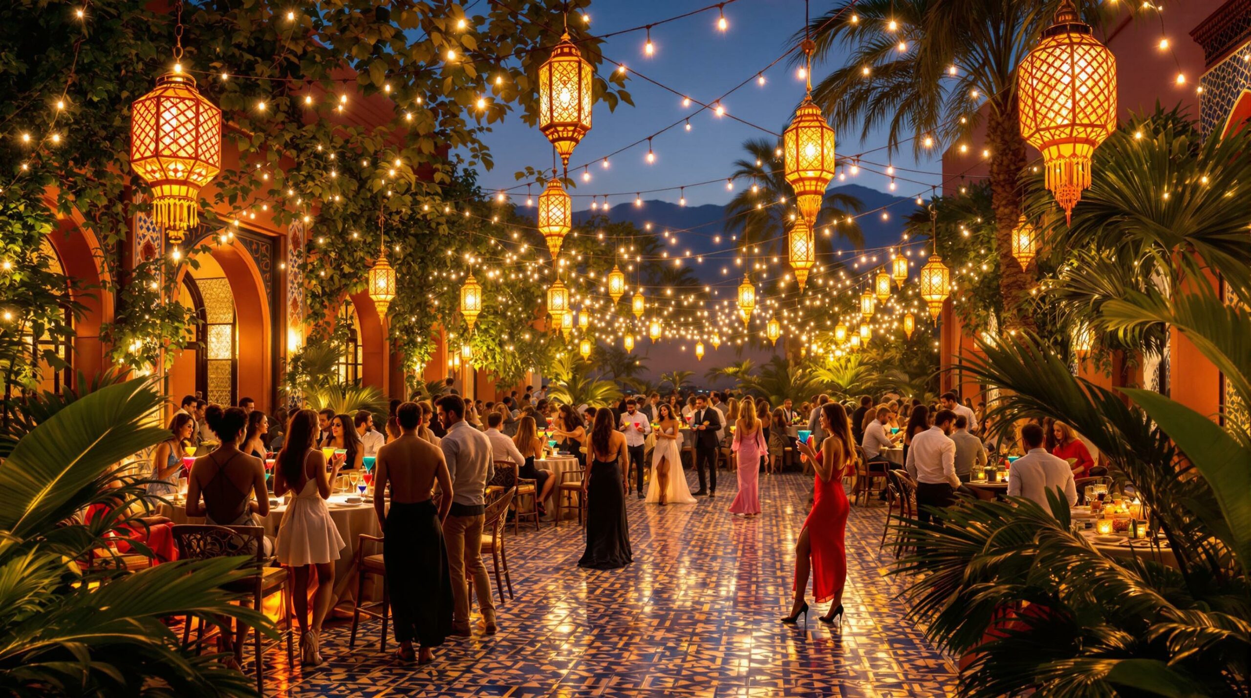 découvrez la magie des nuits à marrakech avec notre sélection des meilleures offres pour des soirées inoubliables. que ce soit pour des dîners, des spectacles ou des événements exclusifs, vivez des moments uniques au cœur de la ville rouge !