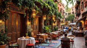 plongez dans l'univers enchanteur de dar essalam à marrakech. cette expérience unique vous invite à un voyage sensoriel inoubliable, alliant saveurs délicates, atmosphère authentique et moments de convivialité. venez découvrir la magie de ce lieu d'exception.