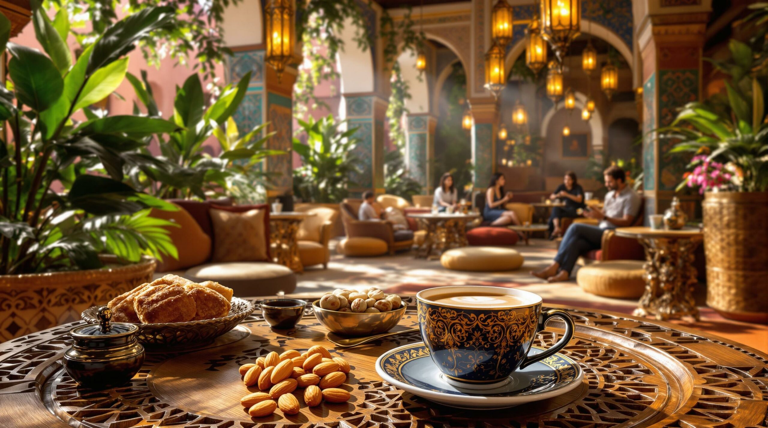 découvrez bacha coffee à marrakech et plongez dans une expérience café inoubliable ! savourez des breuvages exquis dans un cadre enchanteur, où la passion du café rencontre l'art de l'accueil. un must pour les amateurs de café en quête d'une aventure sensorielle unique.