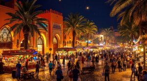 plongez au cœur de la vie nocturne animée de marrakech en 2025 ! explorez nos meilleures adresses pour vivre des soirées inoubliables, entre bars tendances, clubs vibrants et restaurants raffinés. laissez-vous envoûter par l'atmosphère unique de cette ville magique.