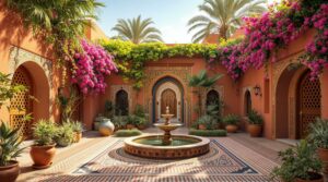 plongez dans l'harmonie et la sérénité de la maison arabe à marrakech en 2025. découvrez un refuge unique, alliant tradition et modernité, où chaque recoin invite à la détente et à la paix intérieure. évadez-vous dans cette oasis de tranquillité au cœur de la ville.