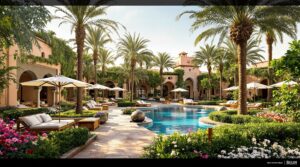 plongez dans l'univers enchanteur du beldi country club marrakech, un véritable havre de paix où détente et beauté naturelle se rencontrent. profitez d'instants de sérénité au cœur d'un cadre idyllique, parfait pour échapper au quotidien.