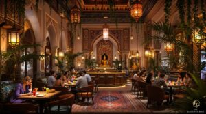 plongez dans l'ambiance envoûtante du buddha bar marrakech, un lieu emblématique où la gastronomie fusionne avec la musique. profitez d'une expérience mémorable au cœur de la ville rouge, entre luxe et dépaysement, pour une soirée inoubliable.