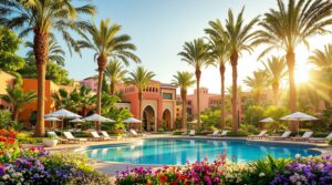 plongez dans l'univers enchanteur du tikida riu garden à marrakech, une oasis de détente et de luxe. parfait pour votre escapade de rêve en 2025, cet hôtel allie confort moderne et charme marocain. réservez dès maintenant pour vivre des moments inoubliables au cœur de la magie de marrakech.