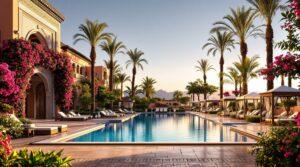plongez dans le luxe de notre hôtel à marrakech avec piscine, où un séjour inoubliable vous attend. profitez d'un cadre enchanteur, de services haut de gamme et d'une ambiance chaleureuse au cœur de la ville rouge.