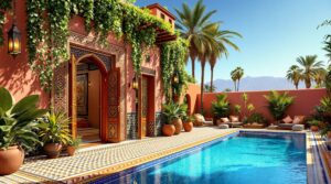 plongez dans le charme de marrakech en séjournant dans un riad magnifique avec piscine. découvrez une oasis de tranquillité et de luxe, où chaque détail promet une expérience inoubliable. réservez dès maintenant votre escapade parfaite au cœur de la ville rouge!