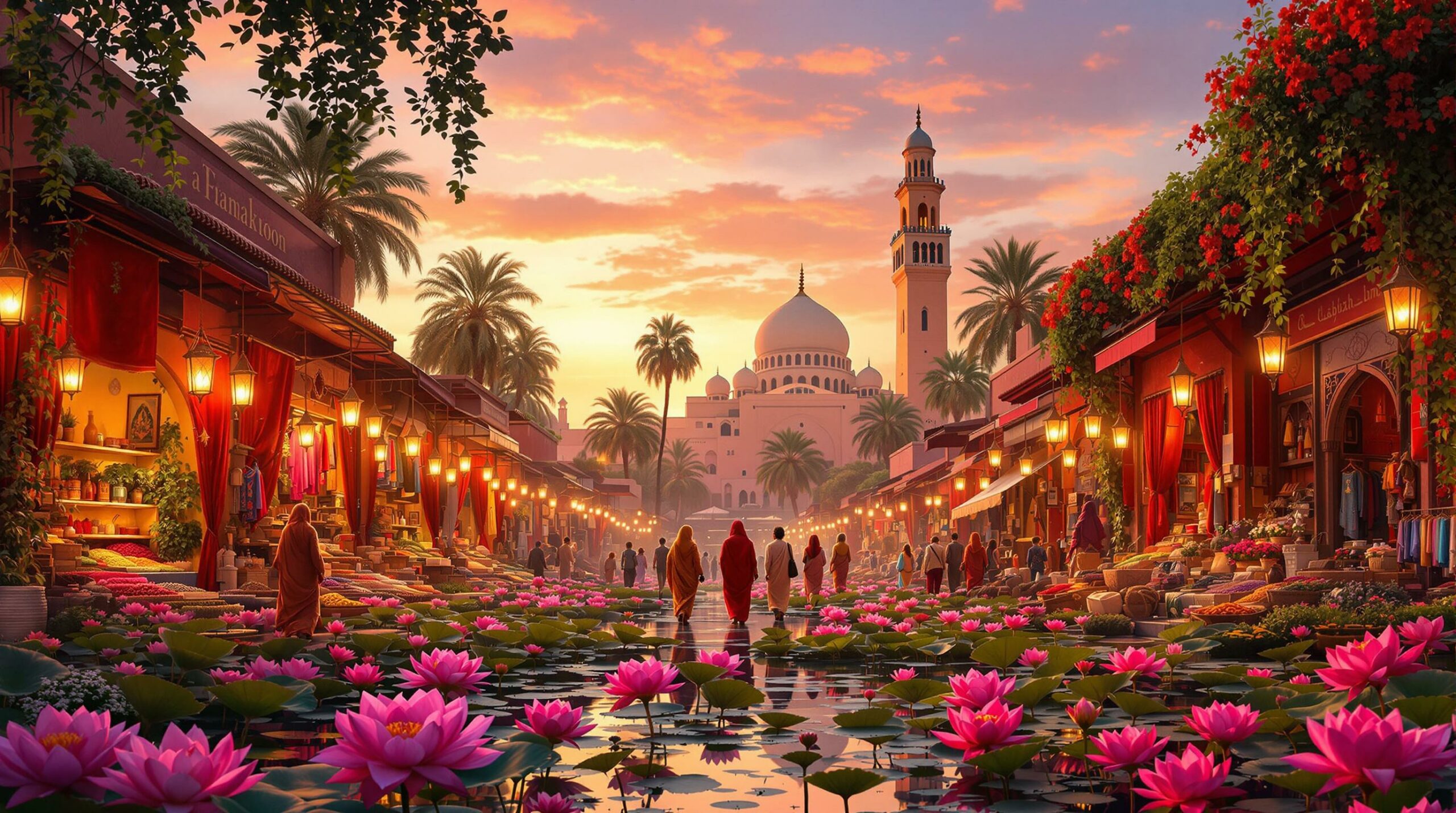 explorez la magie de marrakech en 2025 avec lotus ! partez pour un voyage inoubliable au cœur des souks colorés, des palais majestueux et des paysages enchanteurs. réservez dès maintenant votre aventure marocaine de rêve !
