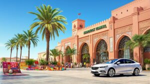 louez une voiture à l’aéroport de marrakech pour découvrir le charme envoûtant du maroc. profitez de la liberté de voyager à votre rythme et explorez des paysages époustouflants, des souks colorés et des sites historiques. réservez dès maintenant votre véhicule et commencez votre aventure marocaine !