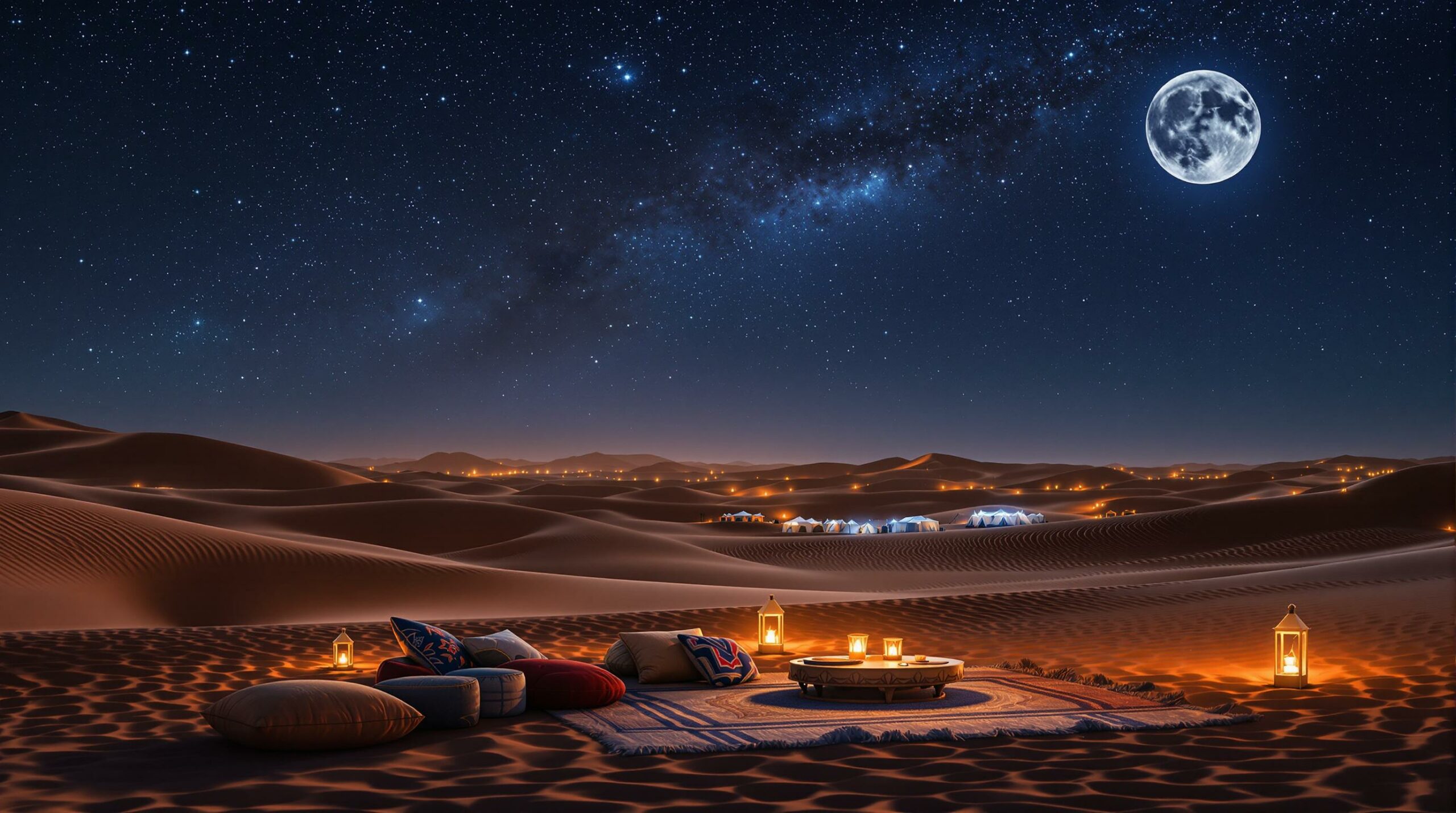 découvrez la magie du désert de marrakech avec une nuit inoubliable sous les étoiles. plongez dans une ambiance mystique, savourez des délices marocains, et laissez-vous envoûter par la beauté du paysage. une expérience unique à ne pas manquer !