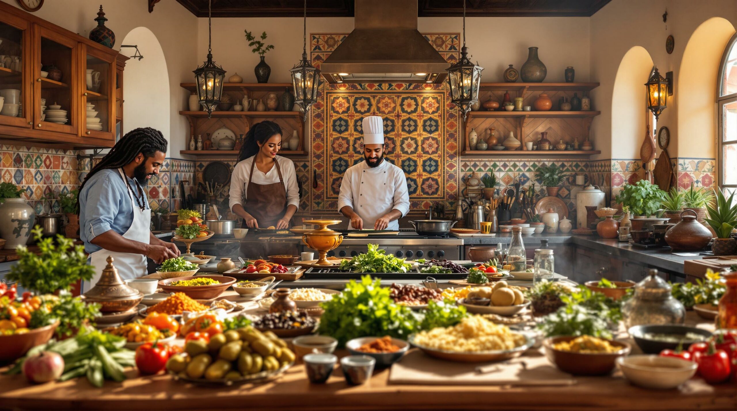 découvrez l'art culinaire marocain à marrakech avec nos cours de cuisine. apprenez à préparer des plats typiques et des recettes traditionnelles tout en vous immergeant dans la richesse des saveurs locales. un voyage gustatif inoubliable vous attend !