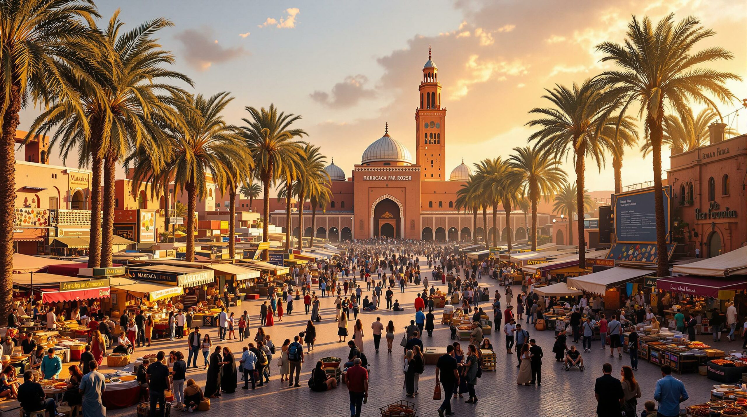 plongez au cœur de marrakech en 2025 avec notre guide sur jemaa el fna, la place emblématique où culture, gastronomie et traditions vibrent au rythme des spectacles fascinants. découvrez les secrets, les saveurs et l'énergie unique de ce lieu incontournable.