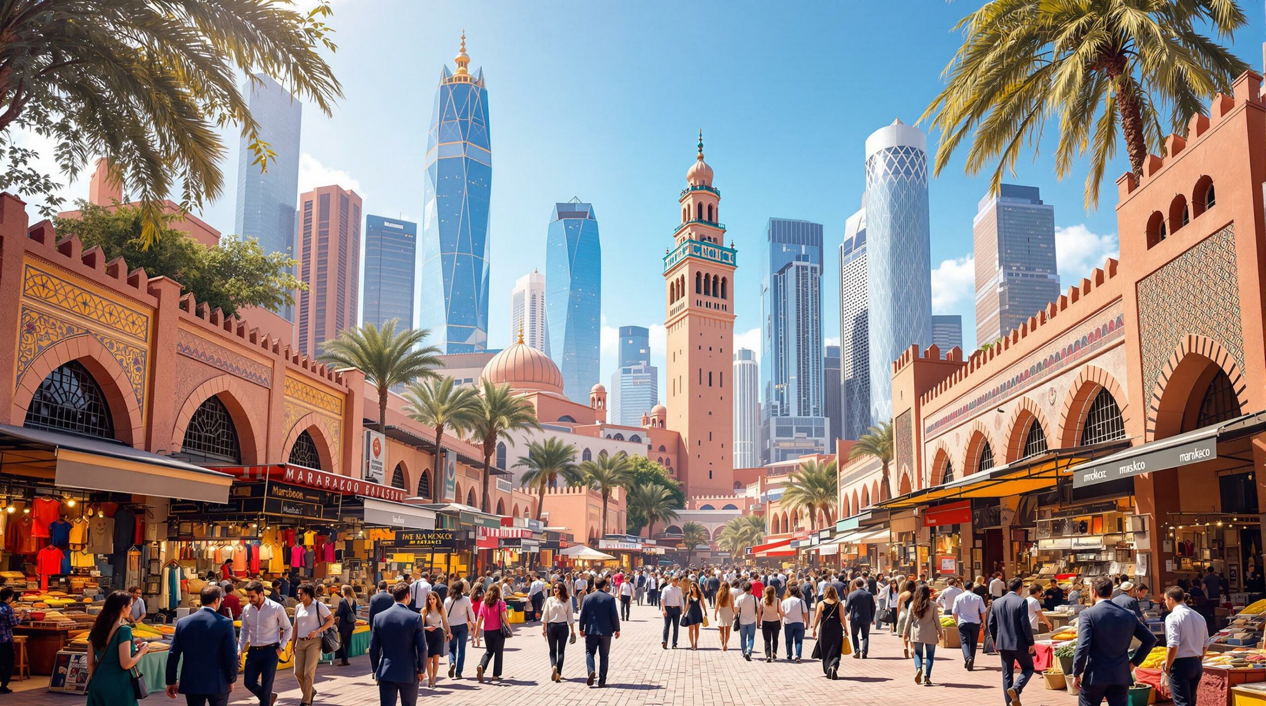 explorez marrakech en 2025, une ville dynamique et attractive qui séduit les investisseurs par ses opportunités économiques, sa culture riche et son ambiance vibrante. ne manquez pas cette chance d'investir dans un avenir prometteur au cœur du maroc !