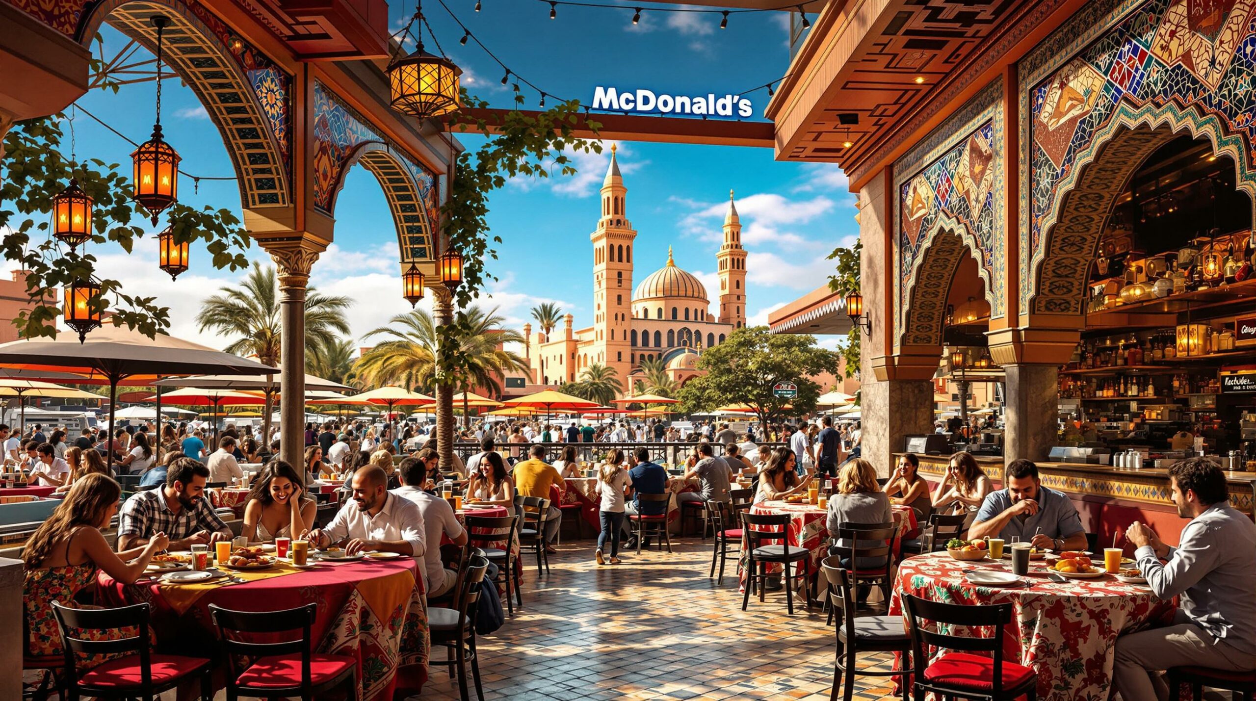 découvrez mcdonald's marrakech, où le goût rencontre l'innovation. savourez une variété de délices dans un cadre chaleureux et convivial, idéal pour des moments en famille ou entre amis. une expérience culinaire inoubliable vous attend!