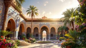 plongez dans l'élégance intemporelle de la médersa ben youssef à marrakech. découvrez son architecture majestueuse, ses mosaïques raffinées et vivez une expérience inoubliable au cœur de l'histoire marocaine.