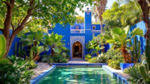 découvrez la magie de la maison majorelle à marrakech, un joyau artistique et botanique qui enchante les visiteurs. plongez dans un univers coloré et apaisant, idéal pour immortaliser votre voyage avec des souvenirs inoubliables.
