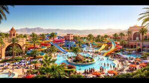 plongez dans l'aventure aquatique de marrakech avec notre nouvel aqua park, ouvert en 2025 ! profitez de toboggans spectaculaires, de piscines rafraîchissantes et d'activités excitantes pour toute la famille. préparez-vous à vivre des moments inoubliables au cœur de cette destination estivale incontournable.