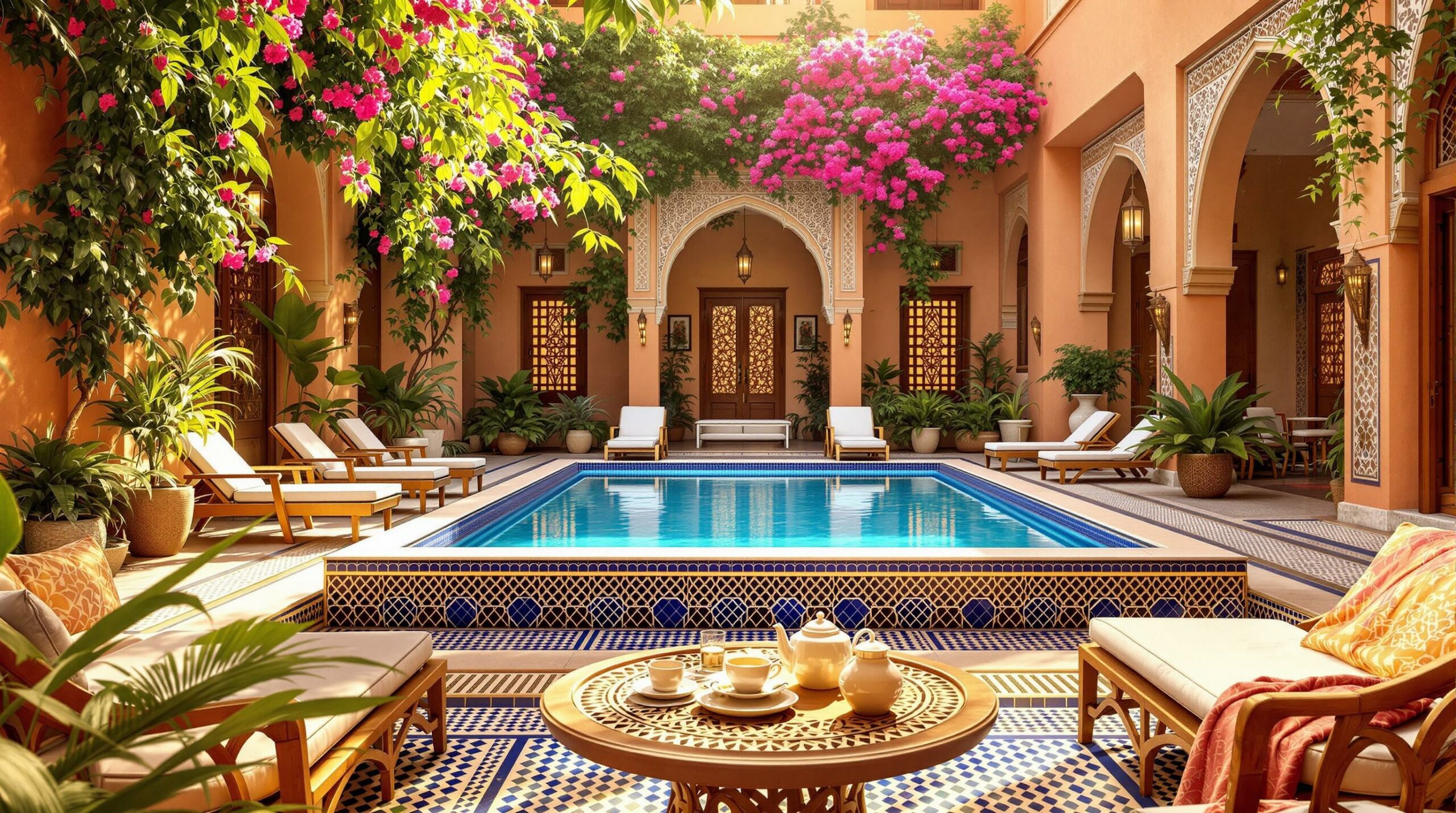 plongez dans l'élégance du riad club med à marrakech en 2025, une escapade unique mêlant luxe, détente et immersion culturelle. découvrez un havre de paix où chaque moment devient une expérience inoubliable au cœur de la magique ville de marrakech.