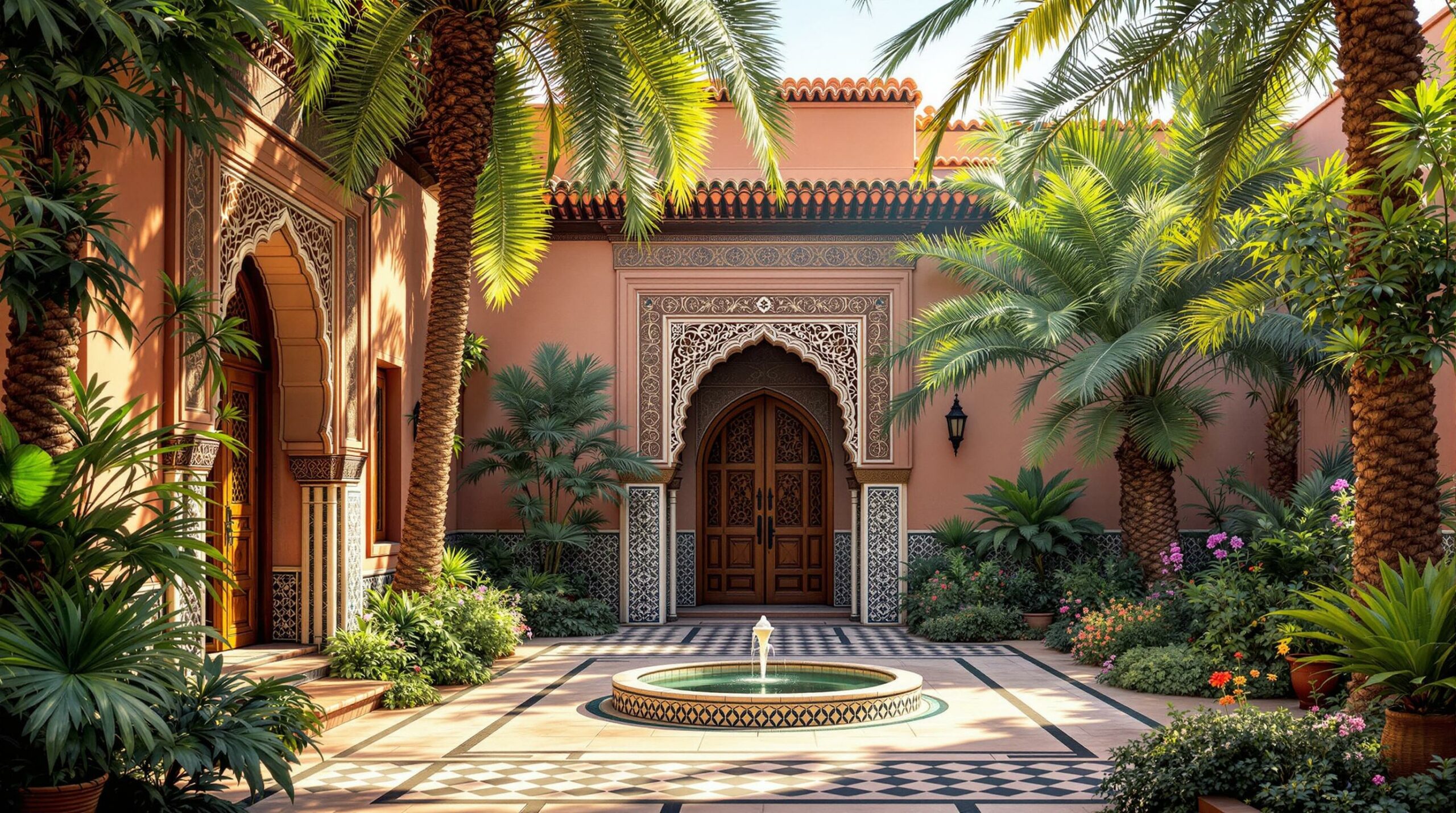 plongez dans l'élégance du riad marrakech la palmeraie, où le confort moderne rencontre l'authenticité marocaine. profitez d'un cadre serein et enchanteur, idéal pour un séjour relaxant à deux pas des trésors de marrakech.