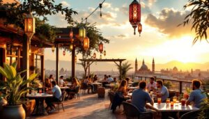 plongez dans l'univers magique de marrakech avec notre sélection des meilleurs rooftops pour 2025. profitez de vues imprenables, d'ambiances uniques et de délices culinaires tout en sirotant votre cocktail favori sur les toits enivrants de la ville. une expérience inoubliable vous attend !