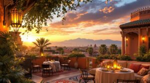 explorez les plus beaux rooftops de marrakech et vivez des moments inoubliables dans un cadre enchanteur. profitez de vues imprenables, d'une atmosphère unique et d'une expérience mémorable au cœur de la ville ocre.