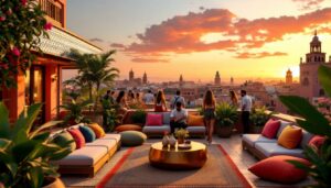 explorez les rooftops les plus en vogue de la médina de marrakech en 2025 ! profitez de vues imprenables, d'ambiances uniques et des meilleures options de restauration. ne manquez pas cette expérience inoubliable au cœur de la ville rouge.