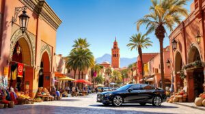 louez une voiture à marrakech et explorez la ville à votre rythme ! profitez de la liberté de découvrir ses monuments historiques, ses souks colorés et sa culture vibrante. réservation facile et tarifs compétitifs.