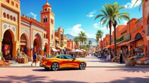 louez une voiture à marrakech et explorez cette ville magique à votre rythme. profitez de la liberté de découvrir ses souks, ses monuments historiques et ses paysages environnants. réservez dès maintenant et vivez une expérience inoubliable au cœur du maroc !