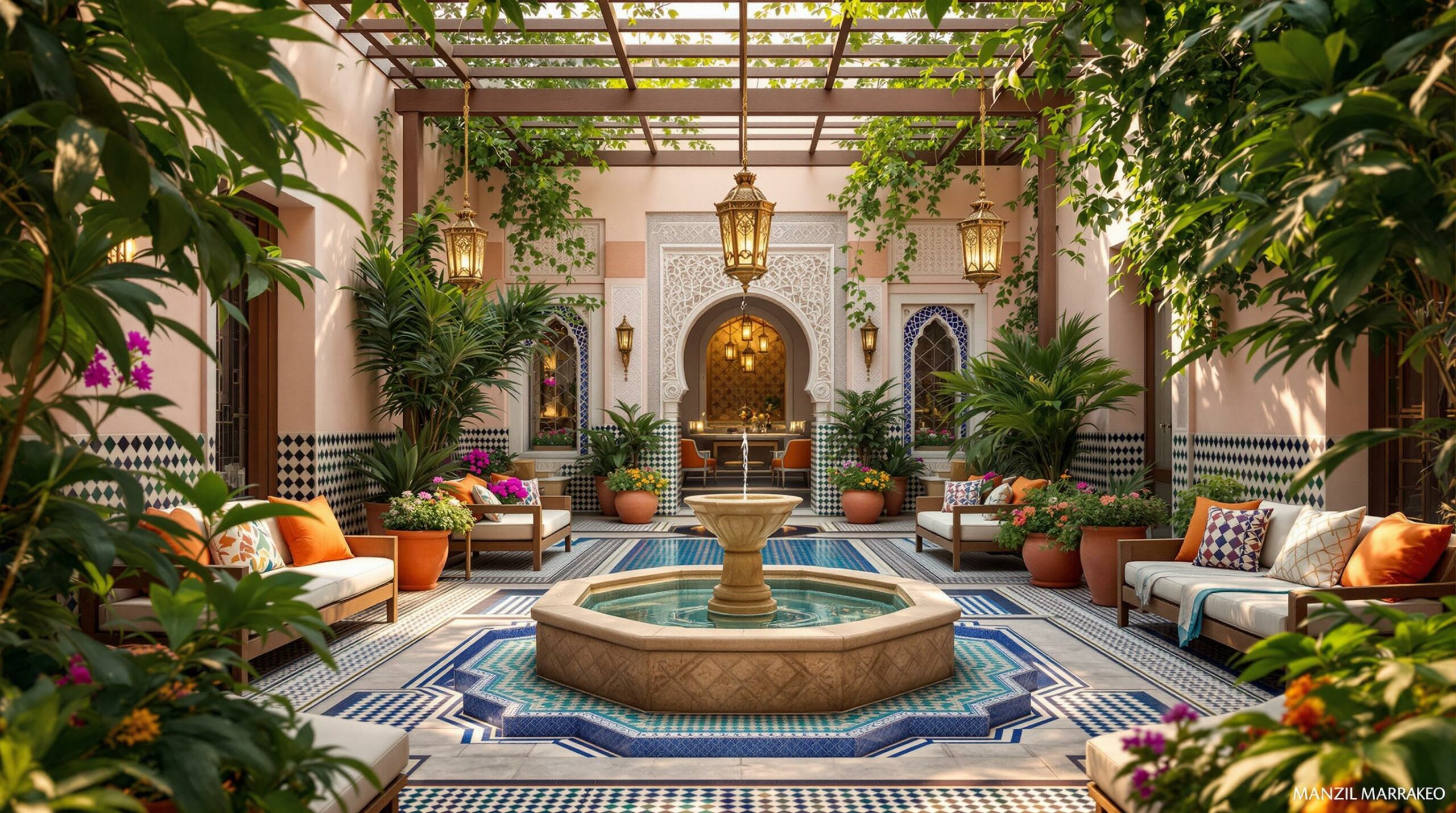 découvrez manzil marrakech, votre havre de paix au cœur de la médina. profitez d'une expérience unique de détente et d'évasion dans un cadre authentique, alliant confort moderne et charme traditionnel.