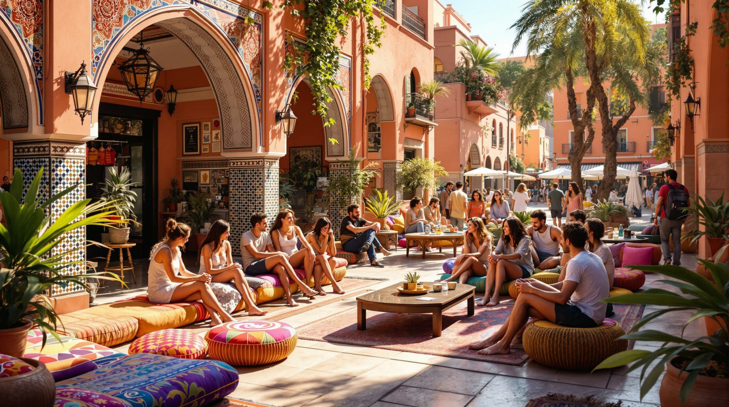 découvrez l'auberge de jeunesse parfaite à marrakech pour une aventure inoubliable ! profitez d'un hébergement convivial, d'activités passionnantes et d'une immersion complète dans la culture marocaine. réservez votre séjour dès maintenant et vivez des souvenirs mémorables!