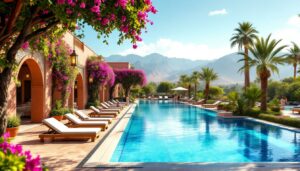 séjournez au cœur de marrakech et profitez d'un séjour inoubliable dans les meilleurs hôtels tout compris. détendez-vous dans des cadres somptueux, savourez une cuisine délicieuse et explorez les merveilles de cette ville magique. réservez dès maintenant votre escapade au paradis!
