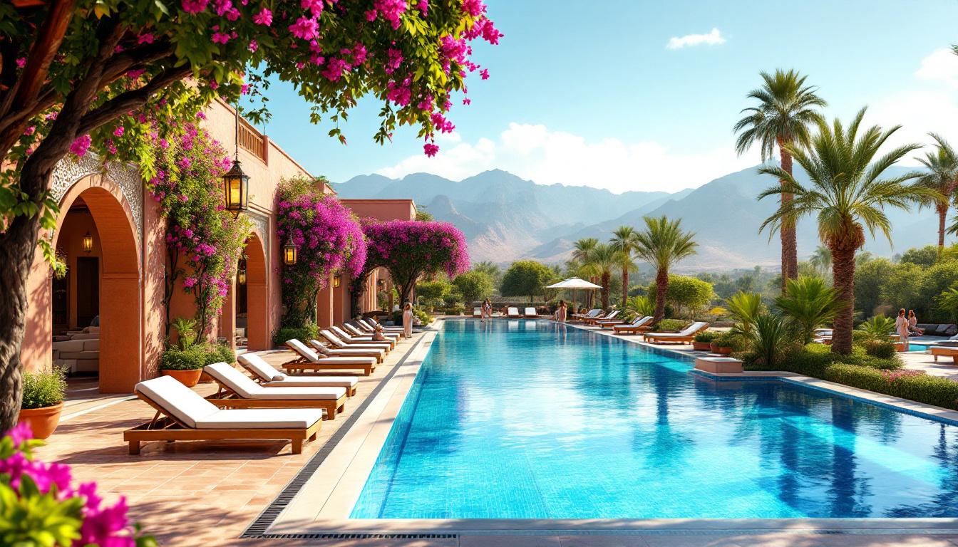 séjournez au cœur de marrakech et profitez d'un séjour inoubliable dans les meilleurs hôtels tout compris. détendez-vous dans des cadres somptueux, savourez une cuisine délicieuse et explorez les merveilles de cette ville magique. réservez dès maintenant votre escapade au paradis!