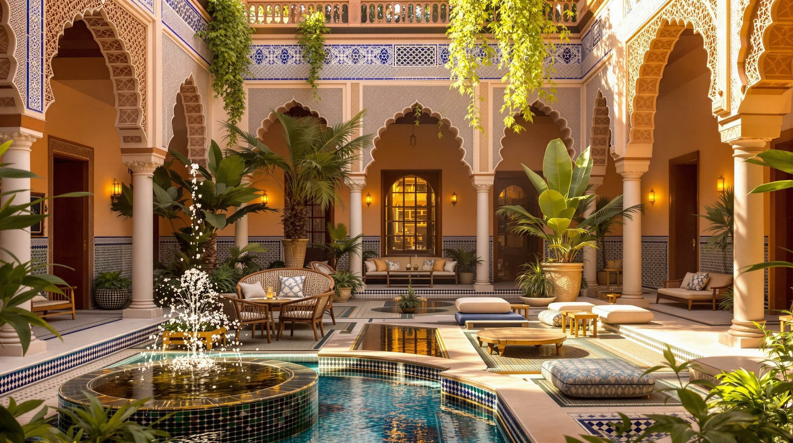découvrez dar kawa marrakech, un havre de paix où luxe et tradition se rencontrent. offrez-vous une expérience inoubliable en 2025, mêlant confort moderne et authenticité marocaine au cœur de marrakech.