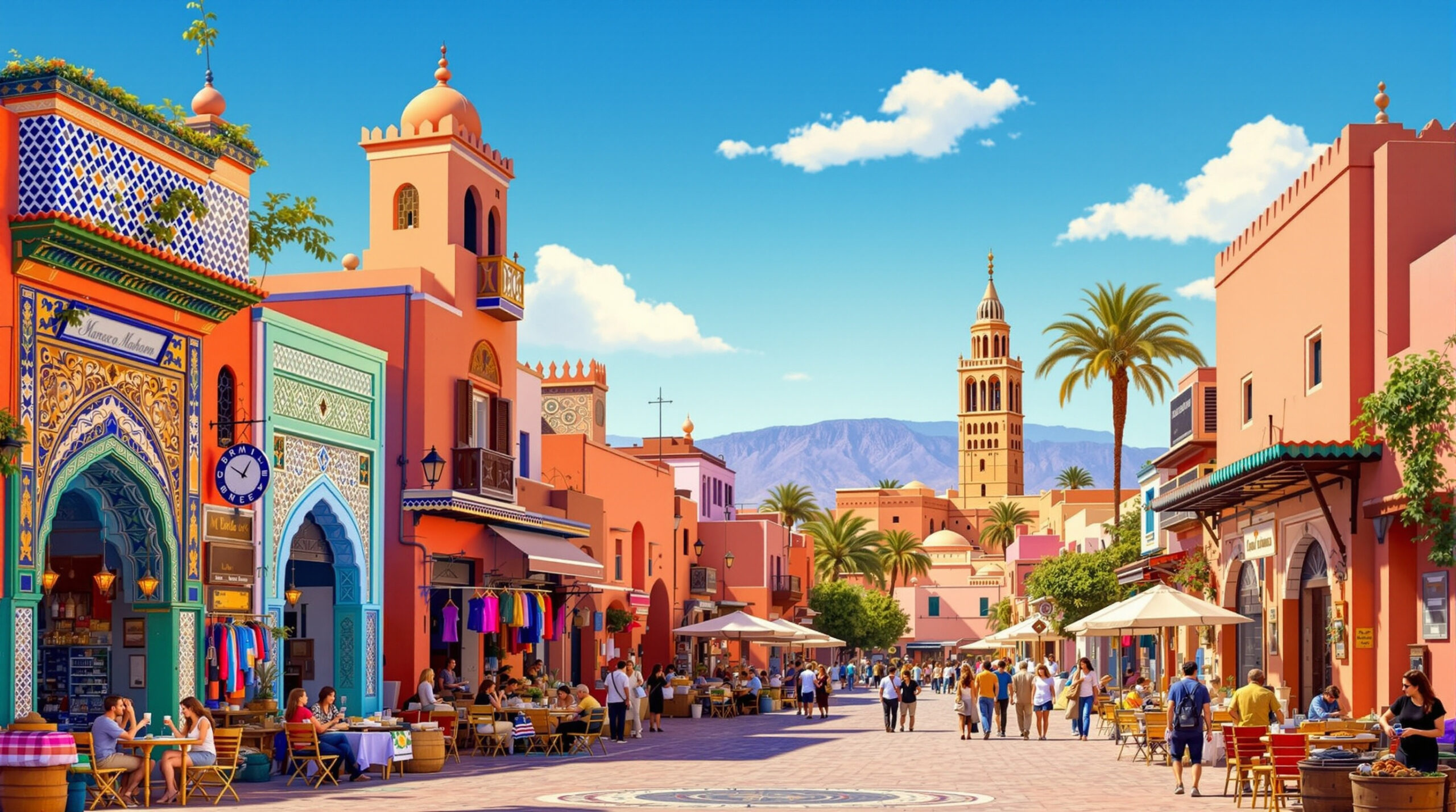 partez à la découverte de marrakech et vivez un séjour exceptionnel à petit prix ! profitez des trésors de la ville ocre, entre souks animés, palais somptueux et saveurs envoûtantes pour des vacances mémorables sans vous ruiner.