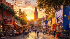 plongez dans l'univers captivant de marrakech grâce à notre vidéo immersive. explorez les souks colorés, les monuments emblématiques et les saveurs envoûtantes de cette ville fascinante. une expérience à ne pas manquer pour les amoureux de la culture et de l'aventure !