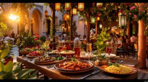 plongez dans l’expérience culinaire unique de nomad marrakech et savourez des plats raffinés aux saveurs inoubliables dans un cadre chaleureux et authentique au cœur de la médina.