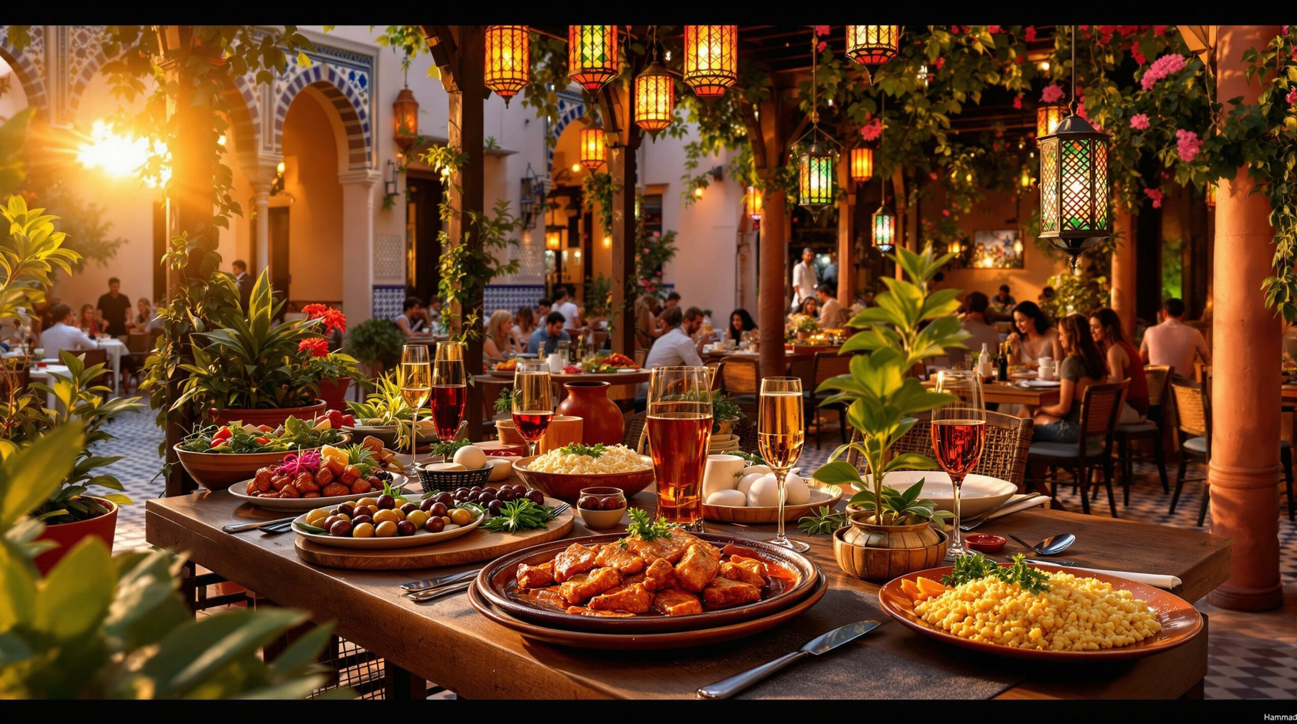 plongez dans l’expérience culinaire unique de nomad marrakech et savourez des plats raffinés aux saveurs inoubliables dans un cadre chaleureux et authentique au cœur de la médina.