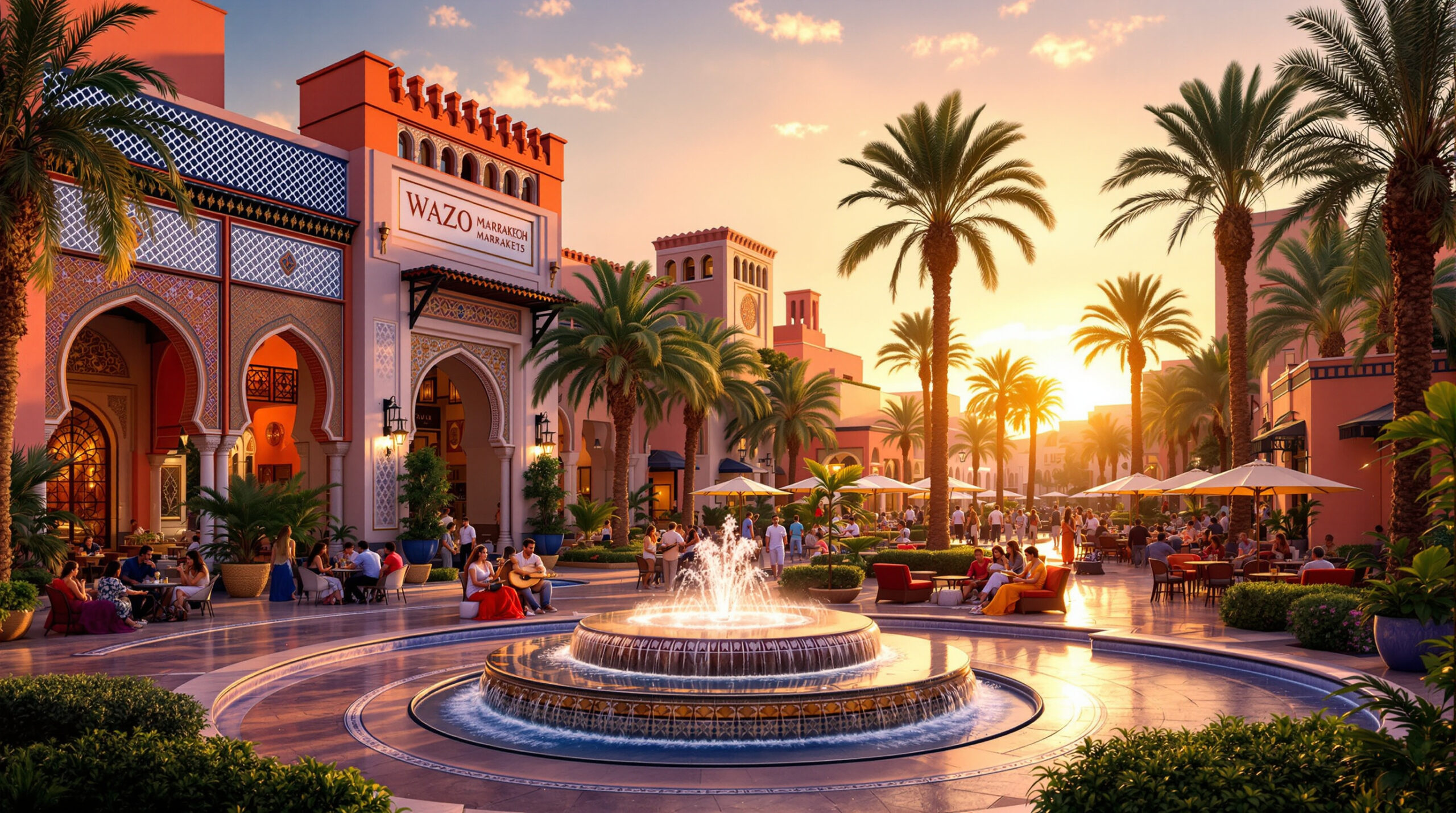 plongez dans le luxe et l’authenticité au wazo marrakech en 2025. profitez d’un séjour inoubliable dans un cadre unique, entre traditions marocaines et confort moderne !