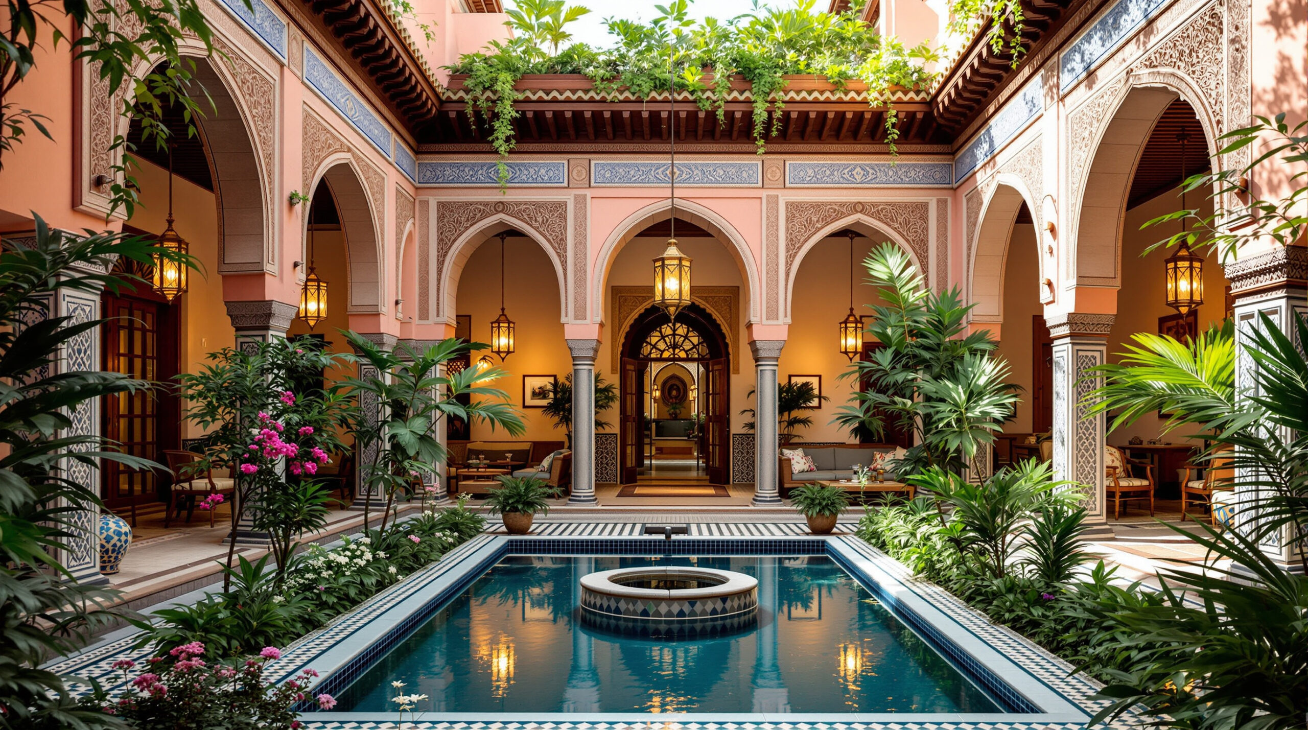plongez dans l’atmosphère authentique de marrakech avec la collection angsana heritage : des riads d’exception mêlant confort, tradition et hospitalité pour un séjour inoubliable dans la médina.