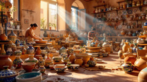 plongez dans l’univers fascinant de la poterie à marrakech grâce à un atelier créatif et authentique. découvrez des techniques traditionnelles et créez votre propre chef-d’œuvre dans une ambiance unique !