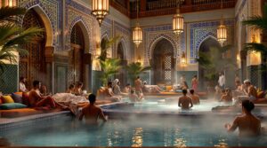 plongez dans l'univers du bien-être au hammam ziani à marrakech. offrez-vous une expérience inoubliable de détente et de purification dans un cadre authentique, alliant tradition et modernité. laissez-vous enivrer par les parfums envoûtants et les soins revitalisants pour un moment de sérénité totale.