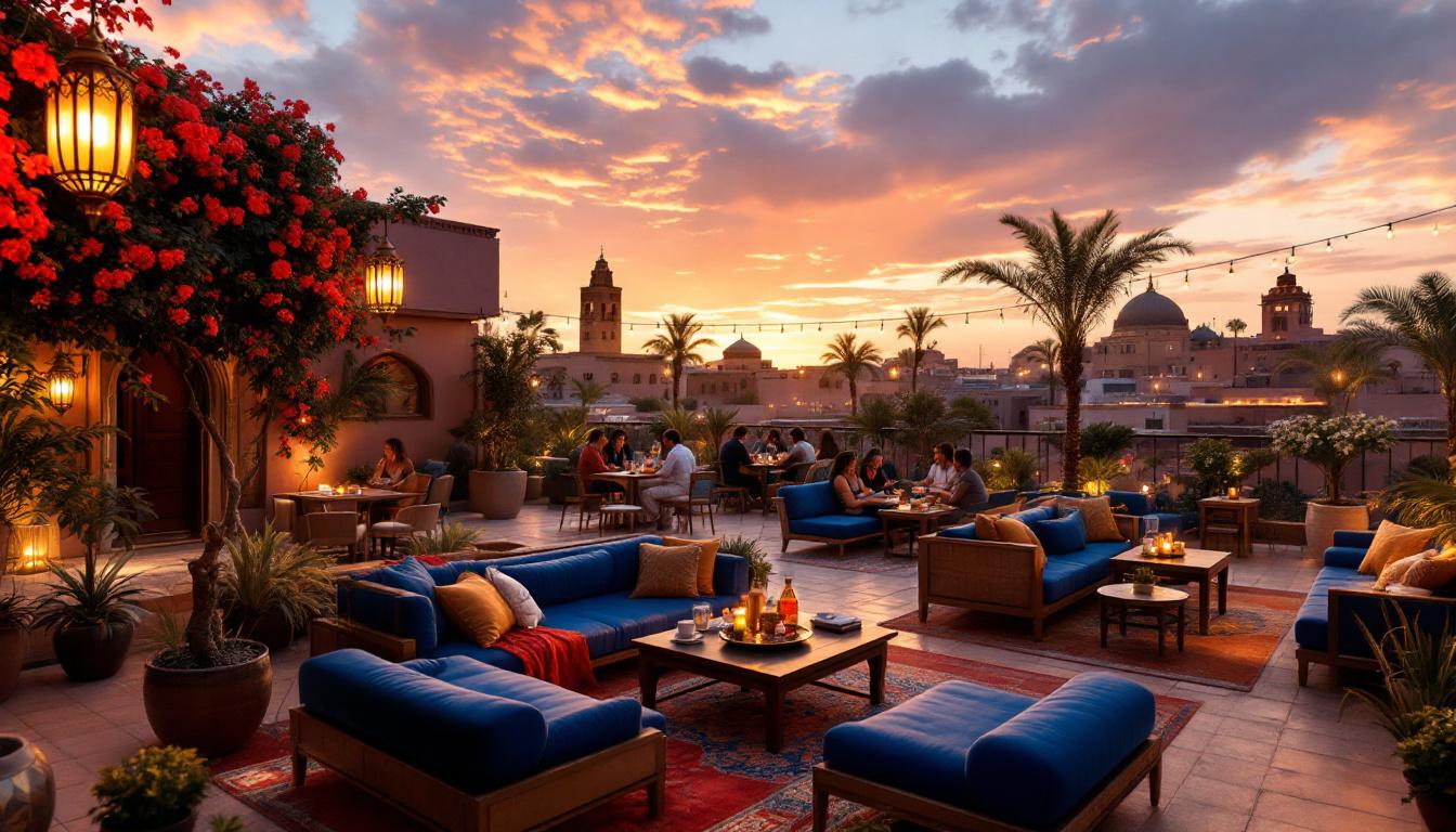 découvrez le nouveau rooftop de la médina à marrakech en 2025 ! profitez d'une vue imprenable, d'une ambiance unique et d'expériences culinaires avec un service exceptionnel. ne manquez pas cette aventure inoubliable dans l'un des endroits les plus prisés de marrakech.