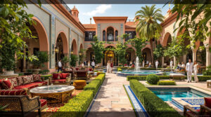 plongez dans le charme authentique de l'hôtel el fenn à marrakech : un écrin raffiné où design, confort et hospitalité se rencontrent pour une expérience inoubliable en 2025. réservez votre séjour d'exception au cœur de la médina !