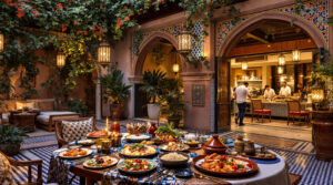 plongez dans l'expérience culinaire unique d'el fenn à marrakech : une cuisine raffinée, des saveurs locales et un cadre enchanteur pour un voyage gustatif inoubliable.
