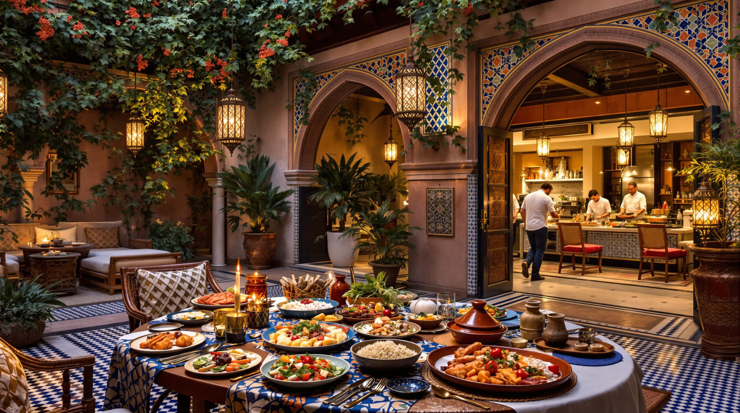 plongez dans l'expérience culinaire unique d'el fenn à marrakech : une cuisine raffinée, des saveurs locales et un cadre enchanteur pour un voyage gustatif inoubliable.