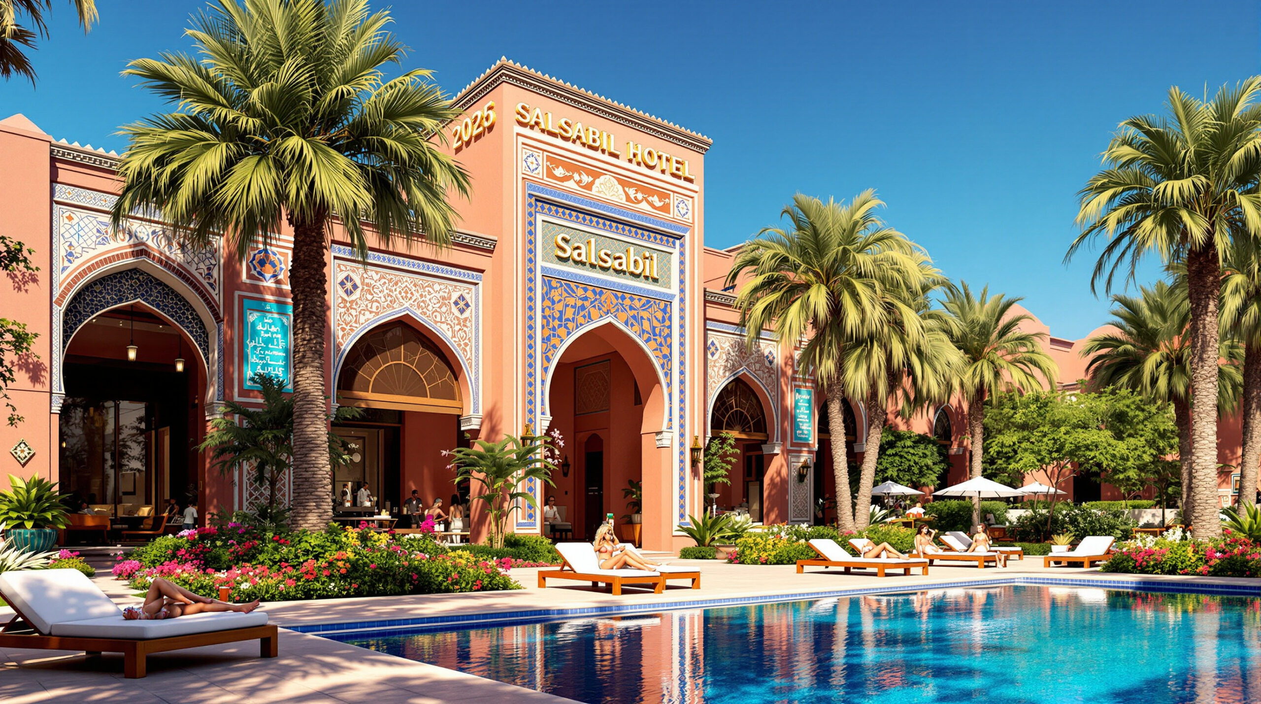 séjournez à l'hôtel salsabil à marrakech en 2025 et profitez d'une oasis de confort et de détente au cœur de la ville. chambres élégantes, service exceptionnel et expérience inoubliable vous attendent !