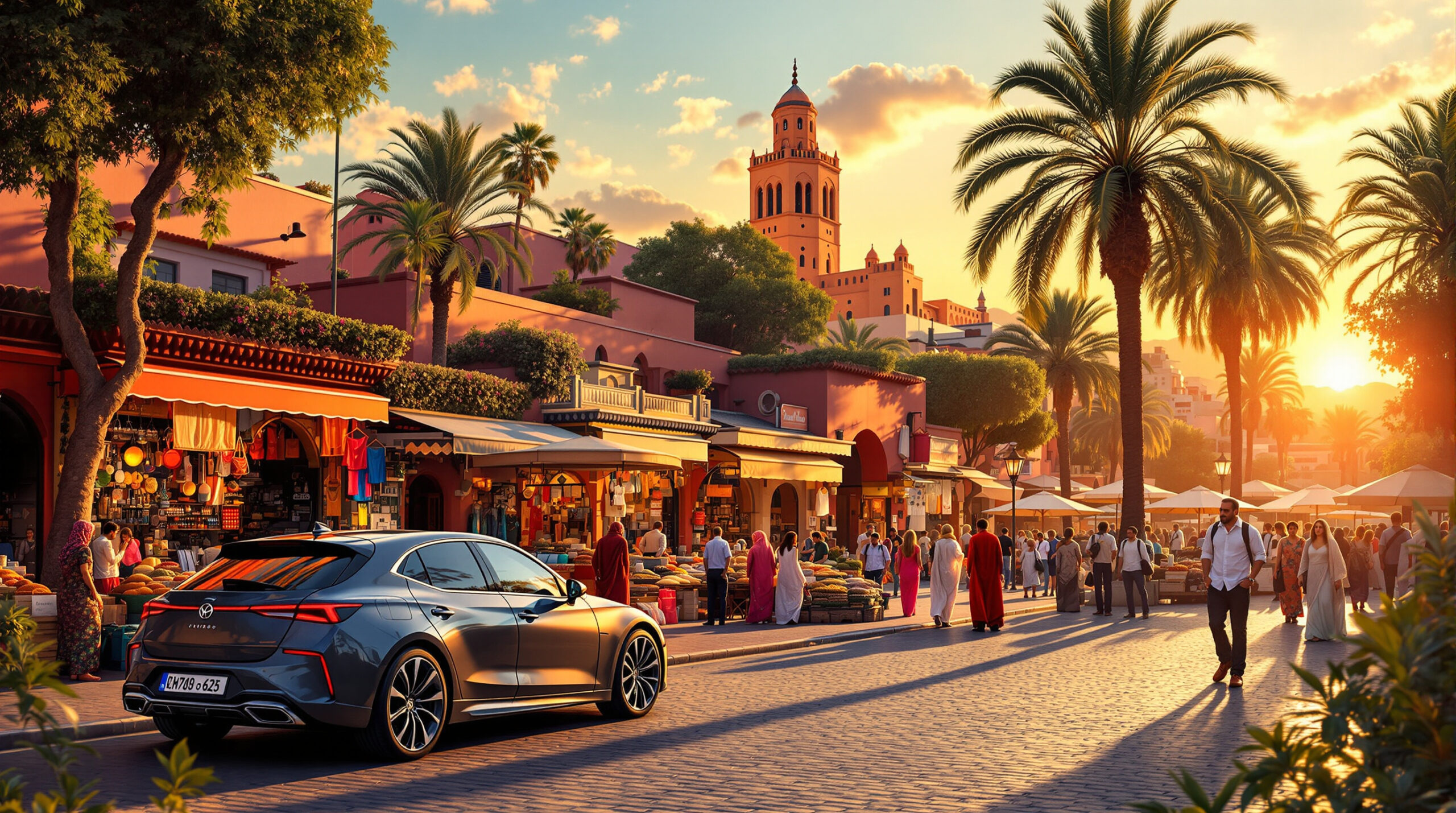 louez une voiture à marrakech et découvrez la ville en toute liberté ! profitez d’un large choix de véhicules pour explorer marrakech à votre rythme, en toute sécurité et au meilleur prix.