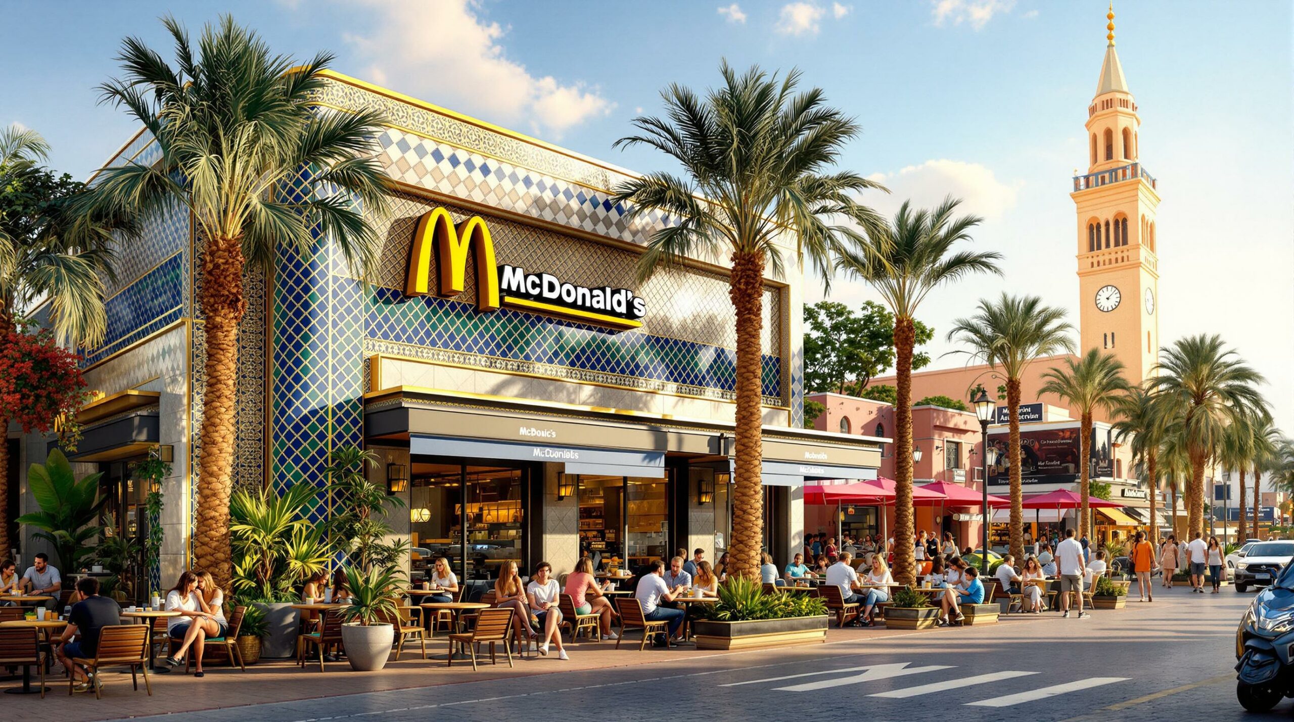 découvrez marrakech mcdonald's en 2025 et savourez des délices inédits qui allient la cuisine locale et les incontournables de la célèbre chaîne. une expérience culinaire unique vous attend au cœur de marrakech !