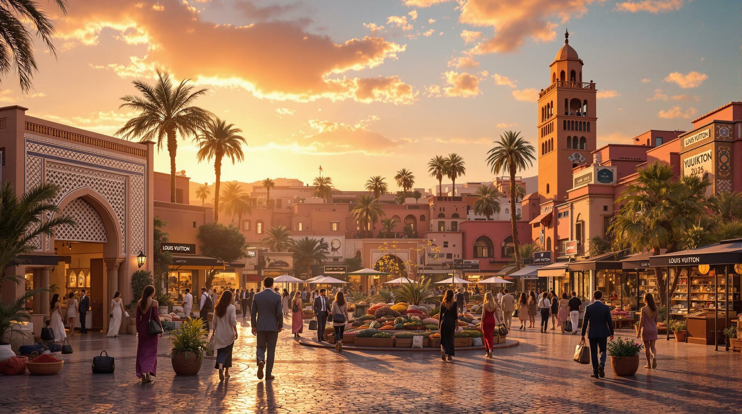 plongez au cœur de marrakech en 2025 et explorez les exclusivités de louis vuitton. entre luxe et culture, vivez une expérience unique et inoubliable au sein de cette ville emblématique, où le raffinement de la mode rencontre la richesse du patrimoine marocain.
